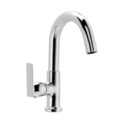 Parryware Crust Swan Neck Pillar Cock Single Lever-Taps & Dies-dealsplant
