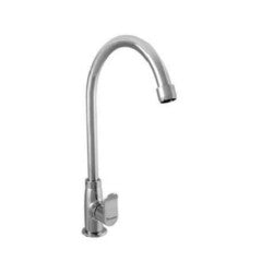 Parryware Alpha Swan Neck Pillar cock Single Lever-Taps & Dies-dealsplant