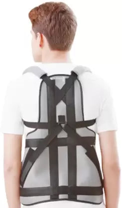 Dyna Thoraco Lumbar Appliance- Nova- Taylor's Brace Back Support (Grey)-HEALTH &PERSONAL CARE-dealsplant