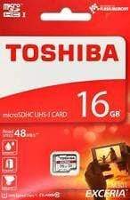 TOSHIBA EXCERIA 16GB microSD Memory Card Class10 SDHC UHS-1 48 MB