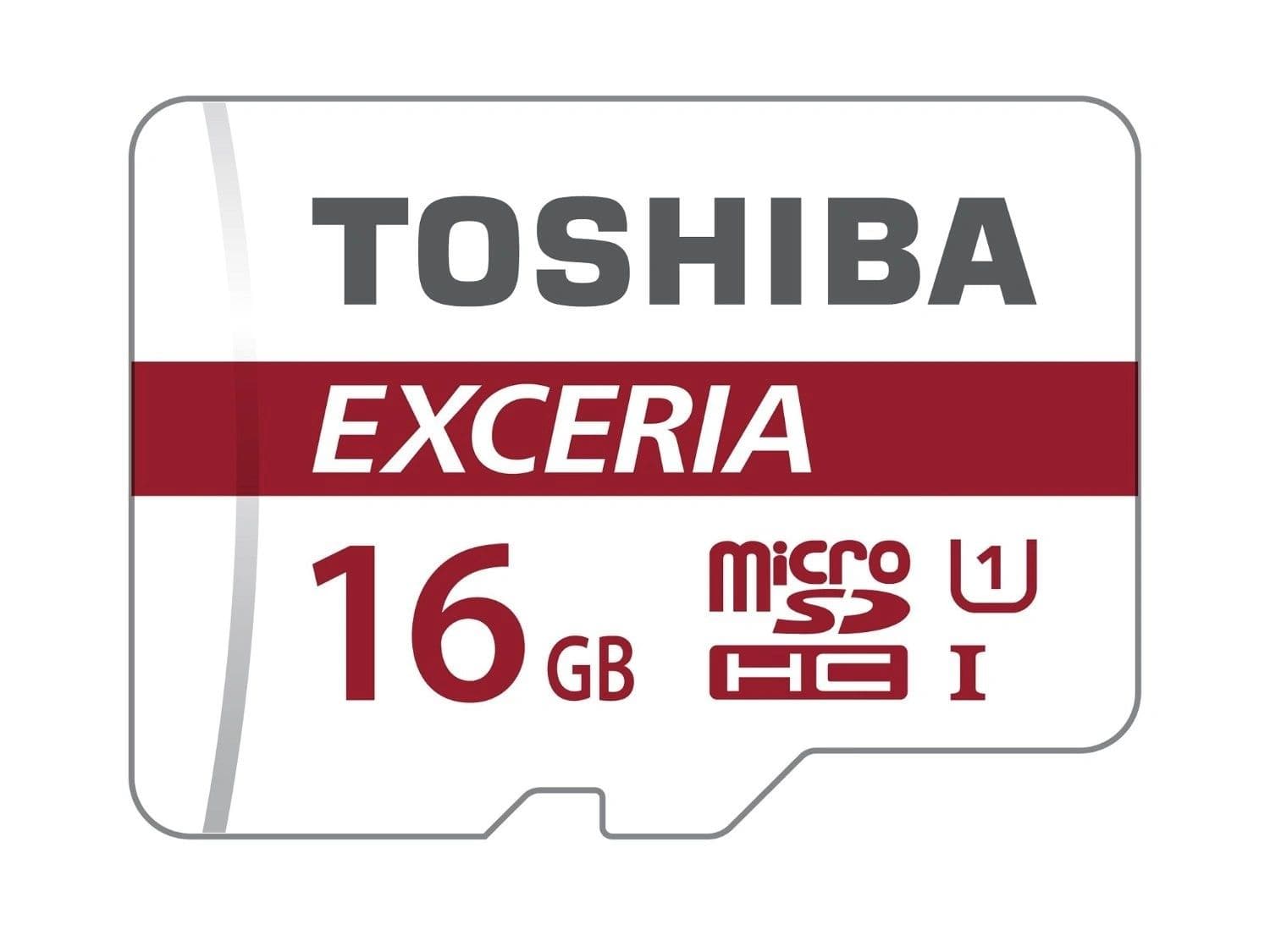 TOSHIBA EXCERIA 16GB microSD Memory Card Class10 SDHC UHS-1 48 MB/s-Memory Cards-dealsplant