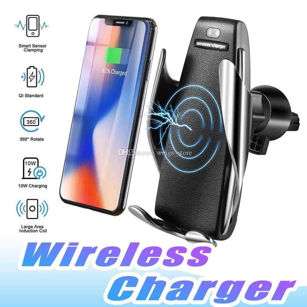 Transton Smart Sensor Car Wireless Charger Mount Fast Wireless Charging 360° Air Vent Car Mobile Holder-Car Accessories-dealsplant