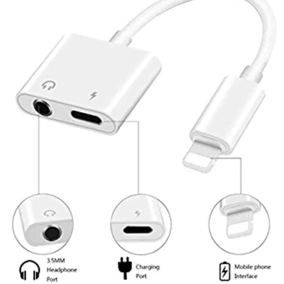 Transton Lightning to 3.5mm Headphones Jack Adapter-Converters-dealsplant
