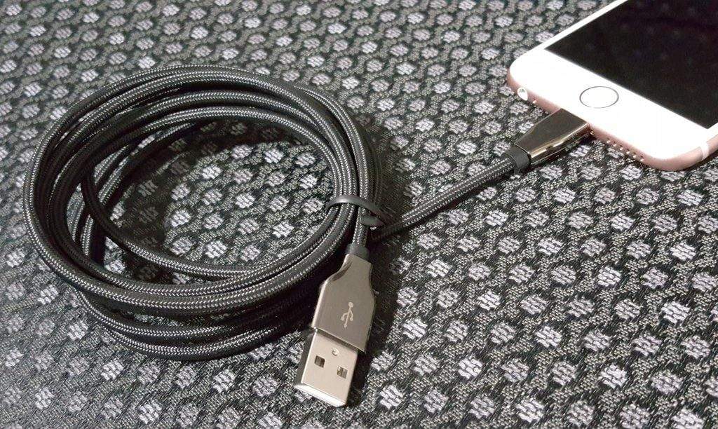 Transton Unbreakable Metal Braided Lightning Cable for Apple iPhone iPad 1m-Datacable-dealsplant