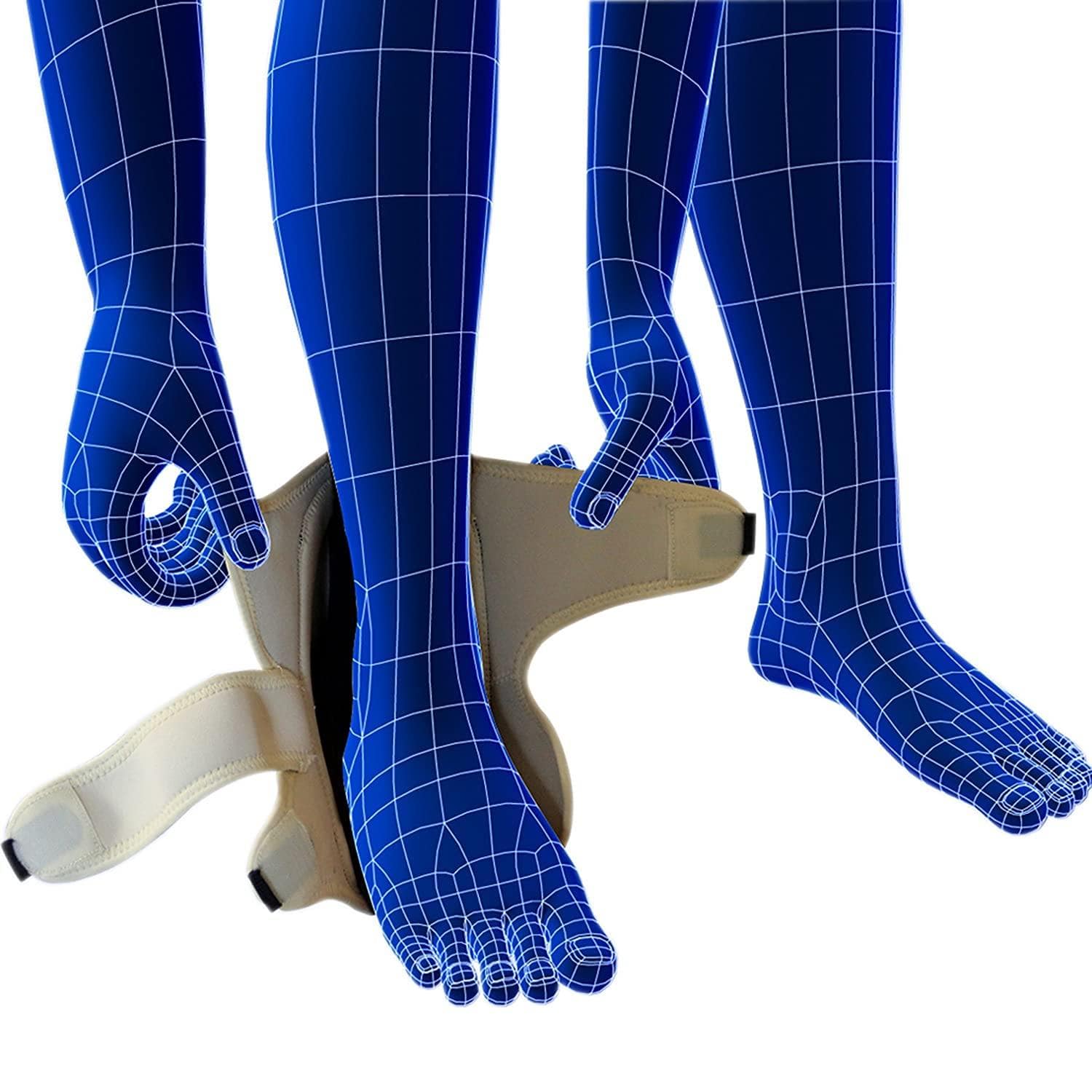 Tynor Ankle Support (Neo) Universal J-12-Health & Personal Care-dealsplant