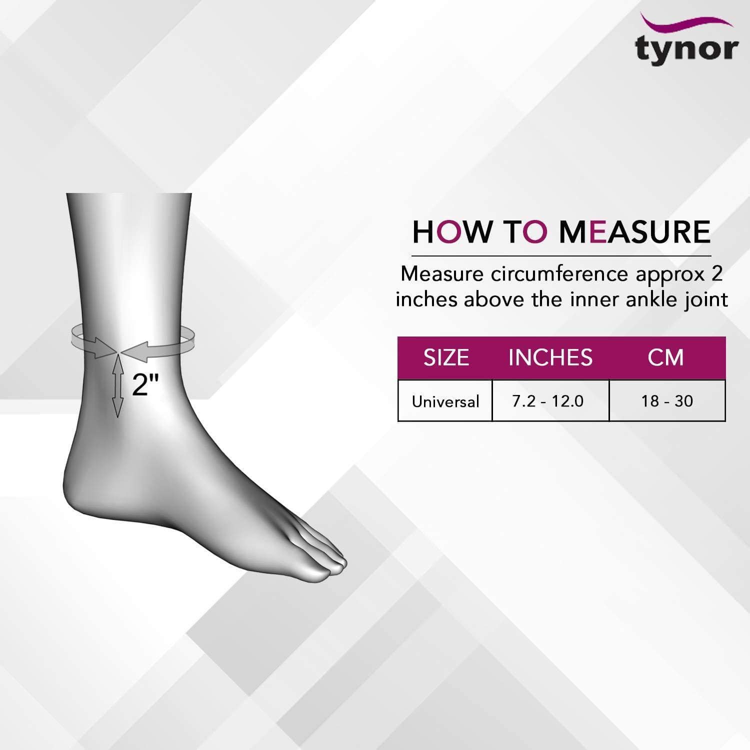 Tynor Ankle Support (Neo) Universal J-12-Health & Personal Care-dealsplant