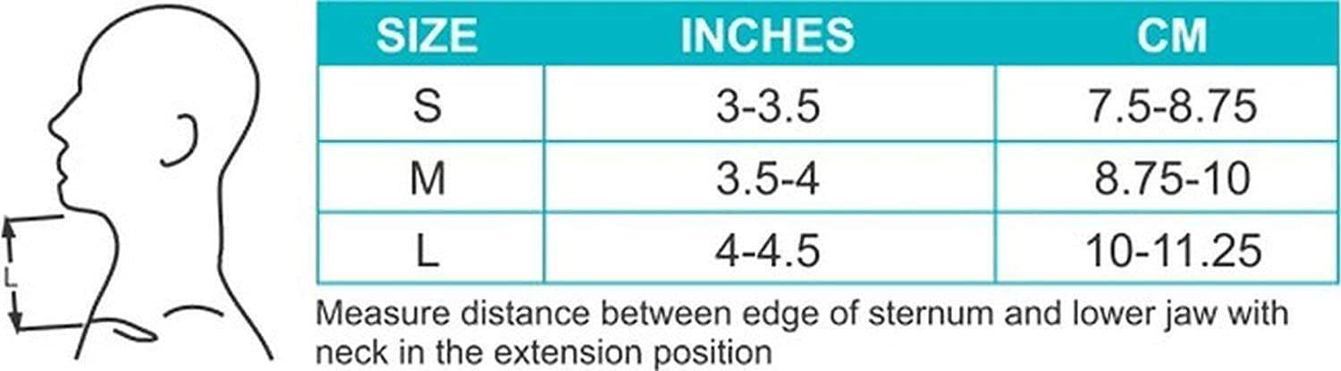 Tynor Cervical Collar Hard Hard Adjustable with Chin Pad (B-03)-Health & Personal Care-dealsplant