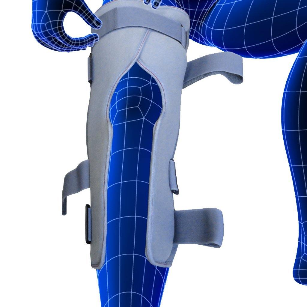 Tynor Knee Immobilizer D-13 | 14"/36cm Post-Op & Fracture Knee Support (S–XXL & Child)-Orthopedic Supports-dealsplant