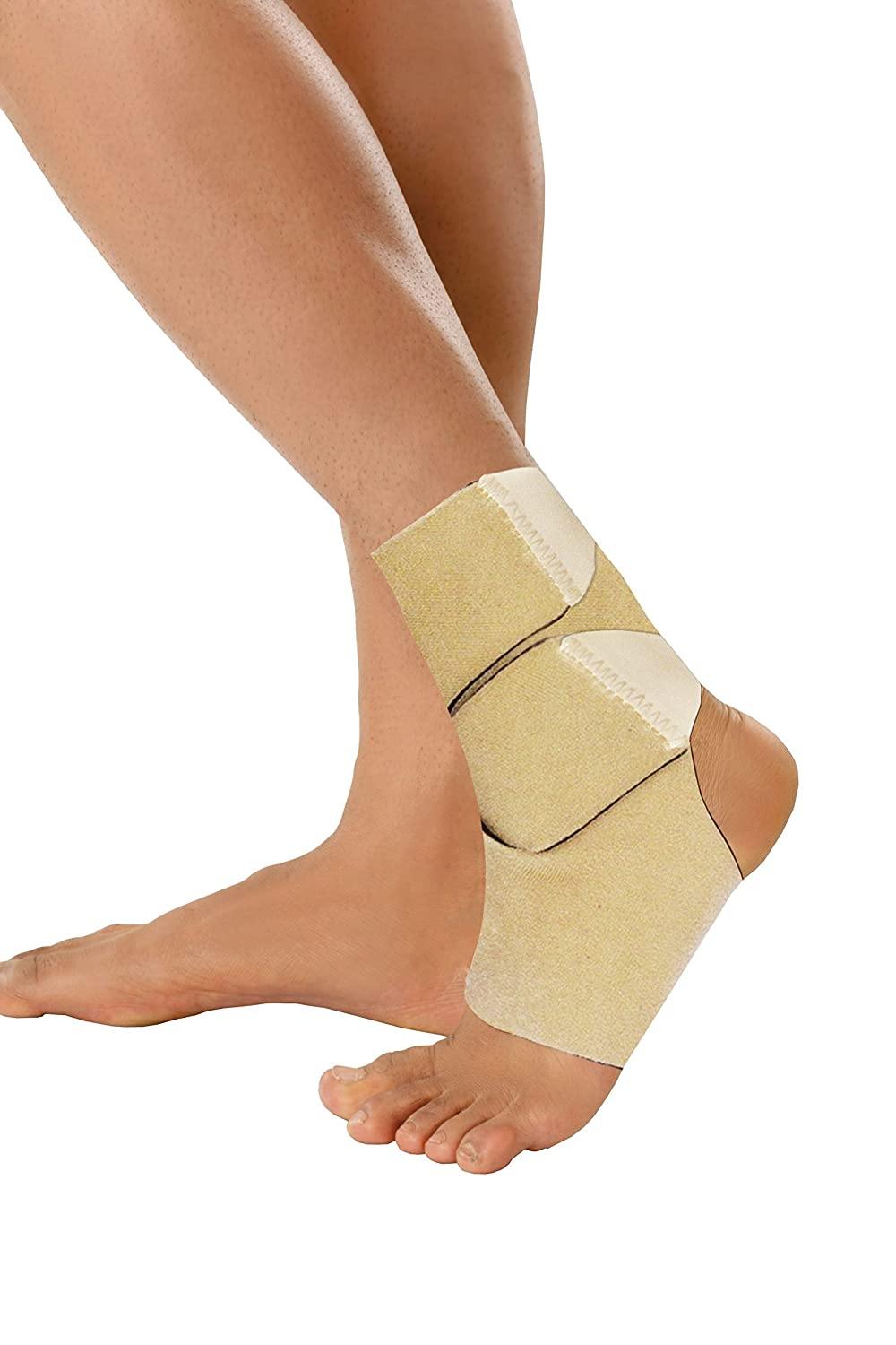 Tynor Ankle Wrap Neoprene J-16-Health & Personal Care-dealsplant