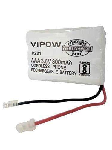 Vipow AAA (P221) 3.6v 300mah Ni-Mh Cordless Phone Rechargeable Battery Pack-Rechargeable Batteries-dealsplant