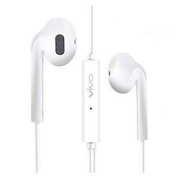 Vivo HD 3.5mm Wired Earphone with Mic (Original, Imported)-Earphones-dealsplant