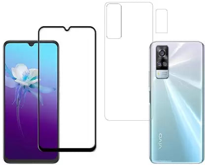 Dealsplant premium quality super D full temper glass for vivo Y31-Tempered Glass-dealsplant