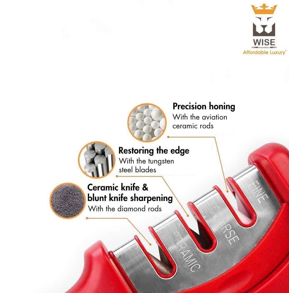 Wise Akrivia Knife Sharpener-Home & Kitchen Accessories-dealsplant