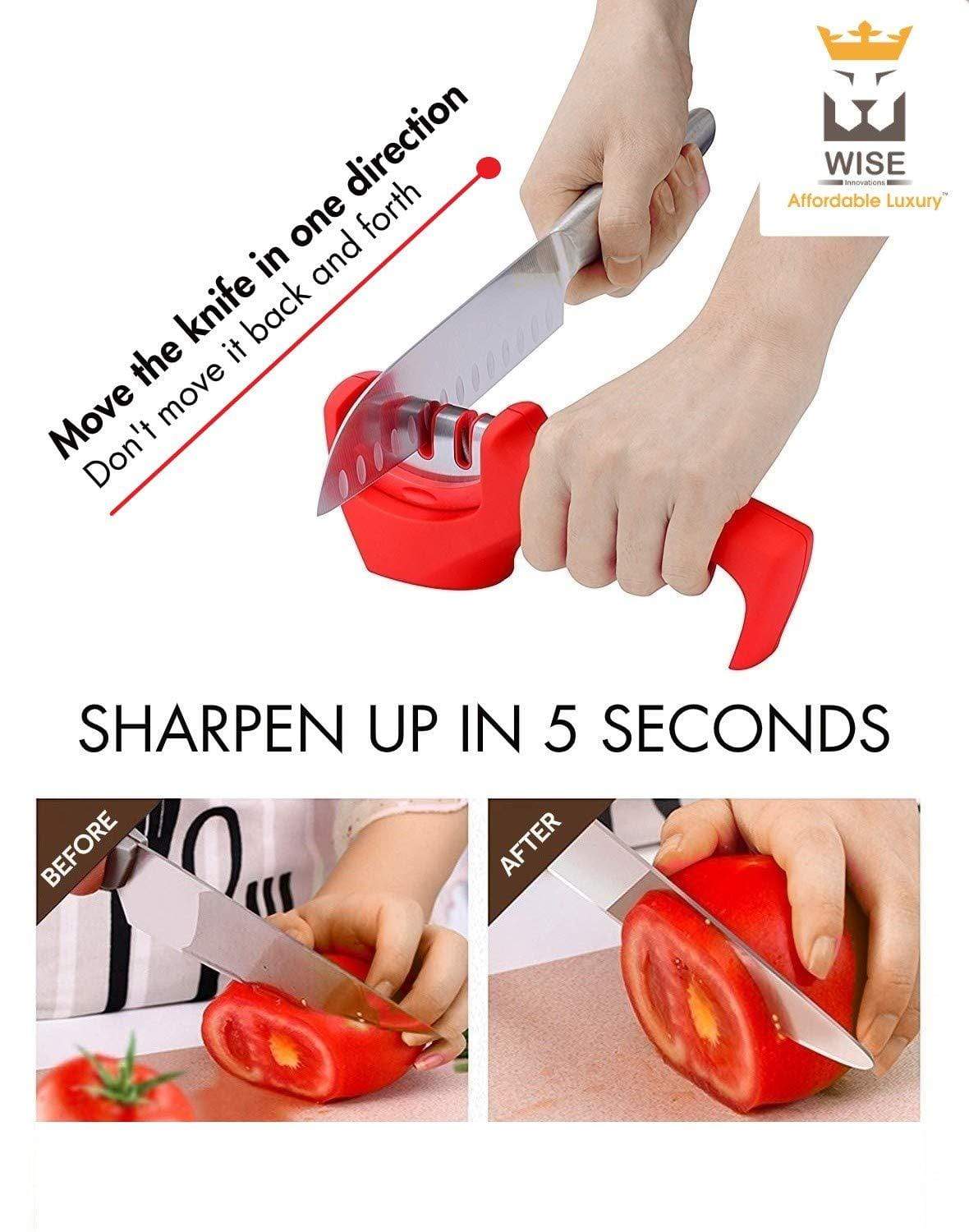 Wise Akrivia Knife Sharpener-Home & Kitchen Accessories-dealsplant