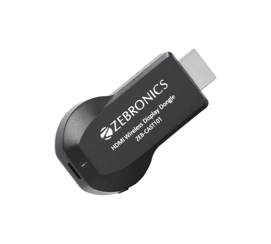 Zebronics ZEB CAST 101 WiFi 1080P Full HD HDMI TV Stick DLNA Wireless Anycast Airplay Dongle-Audio & Home Entertainment-dealsplant