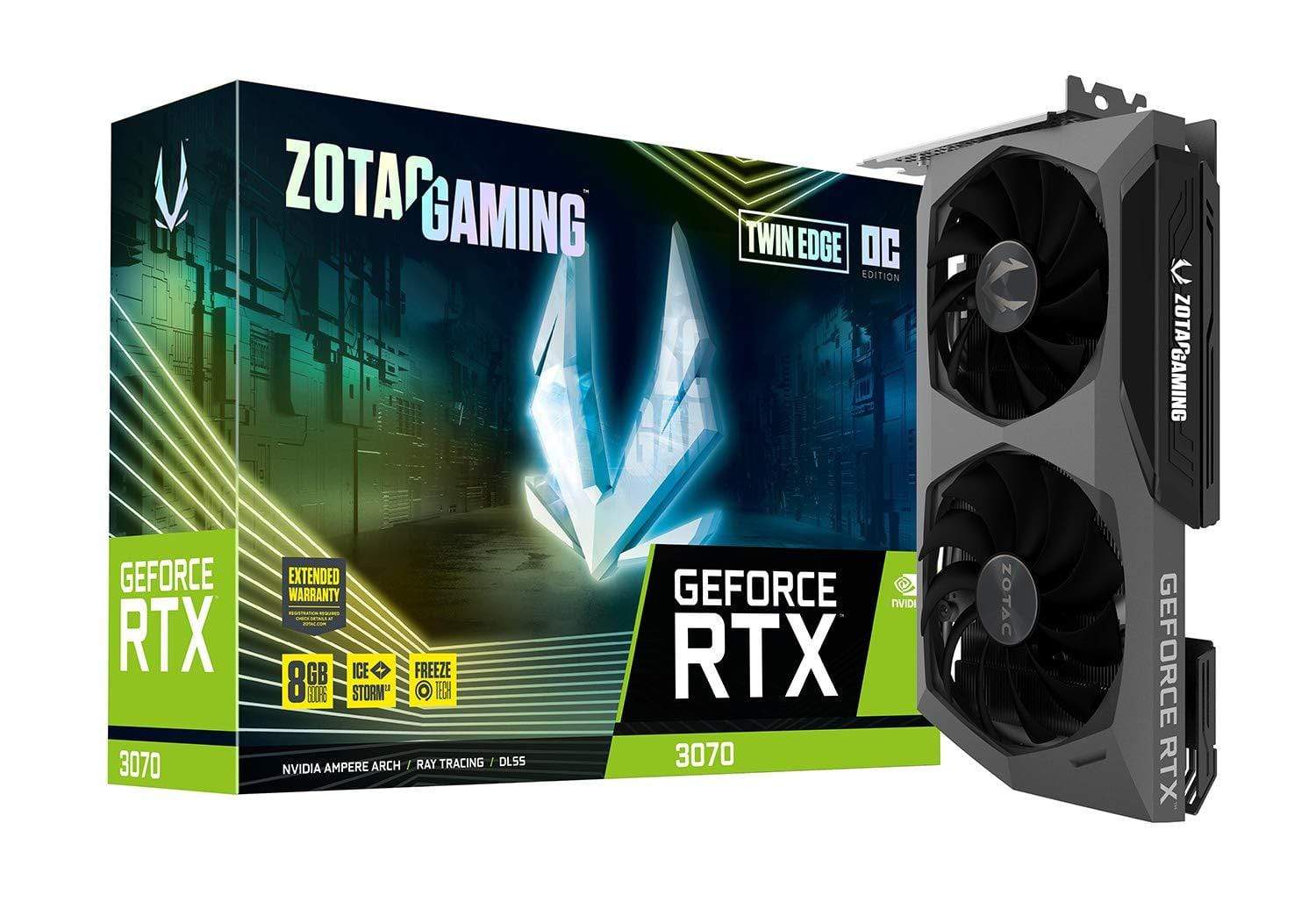 Geforce Rtx Logo ZOTAC GAMING GeForce RTX 3070 Twin Edge OC 8GB