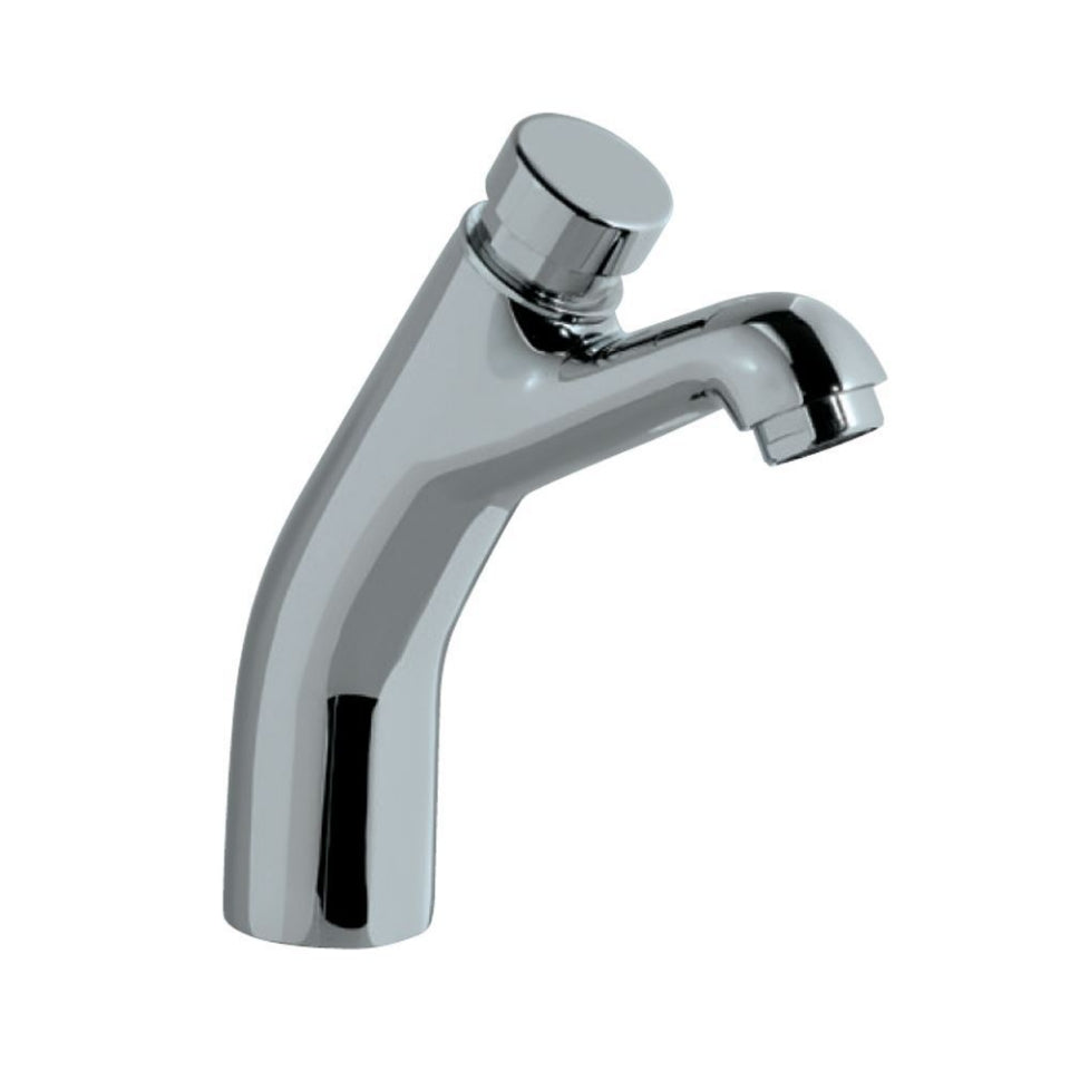 Jaquar Pressmatic Pillar Cock Auto Closing System PRS-CHR-031L65-Sensor Faucet-dealsplant