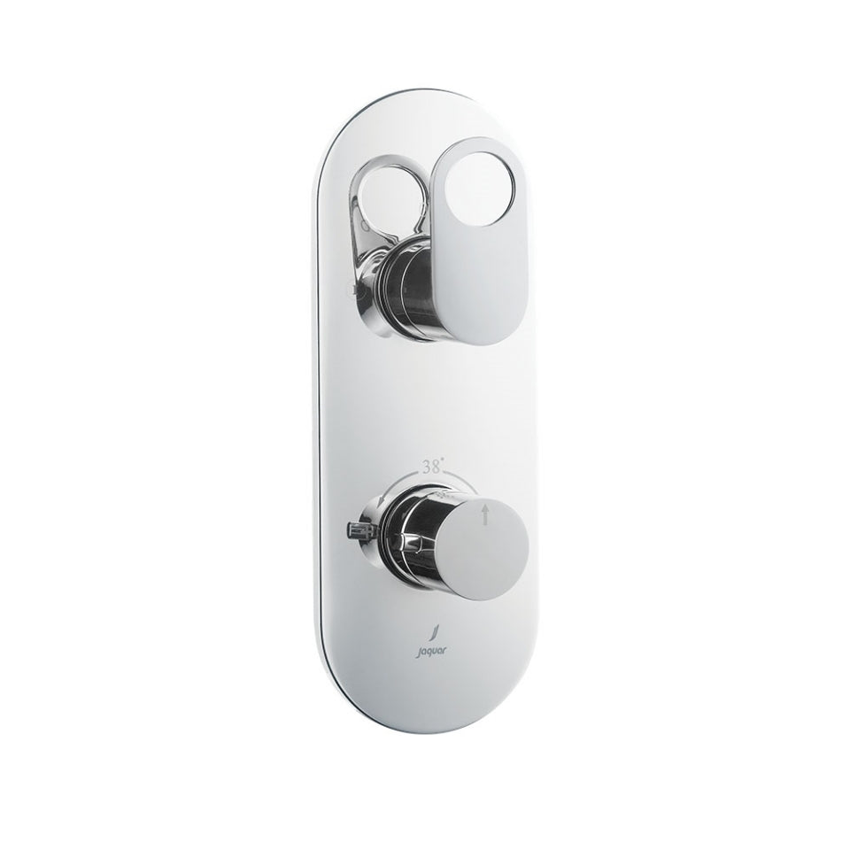 Jaquar Ornamix Prime AQUAMAX EXPOSED PART KIT OF THERMOSTATIC SHOWER MIXER - CHROME ORP-CHR-10681NKPM-Concealed Stop Cock & Flush Cock-dealsplant