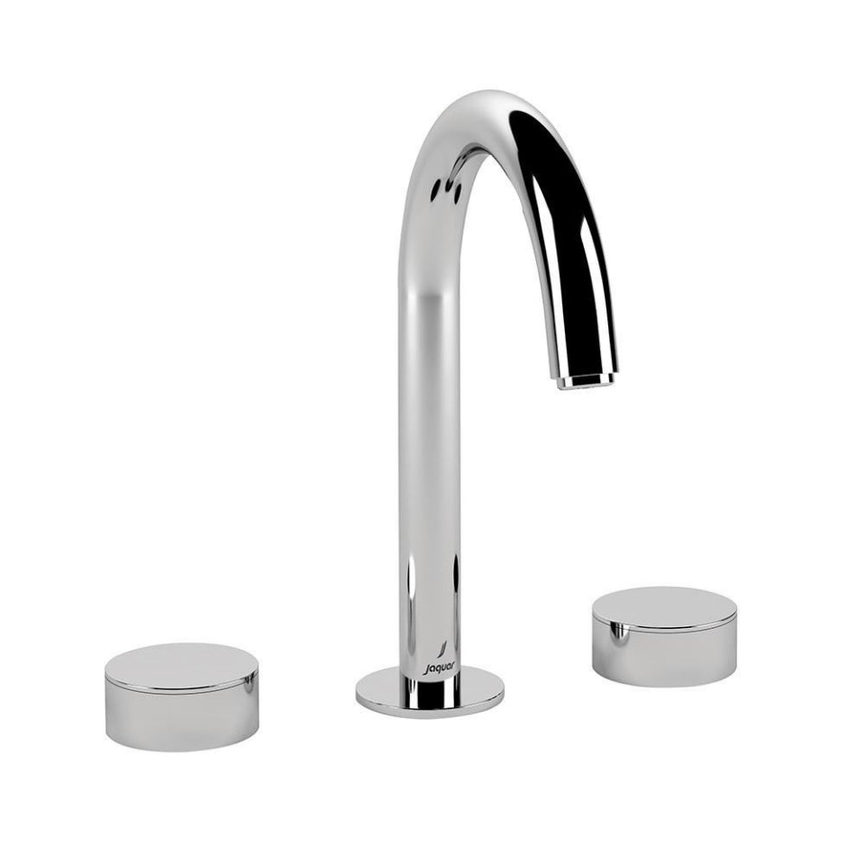 Jaquar Laguna 3-Hole Basin Mixer with Pipe Spout LAG-CHR-91189PSR-Bib Cock-dealsplant