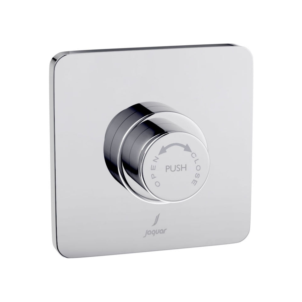 Jaquar METROPOLE FLUSH VALVE - CHROME FLV-CHR-1093NSQ-wall flush-dealsplant