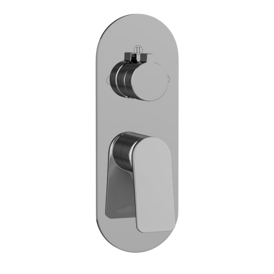 Jaquar Laguna Aquamax Exposed Part Kit of Single Lever Shower Mixer with 3-way diverter - Chrome LAG-CHR-91783NK-Bib Cock-dealsplant