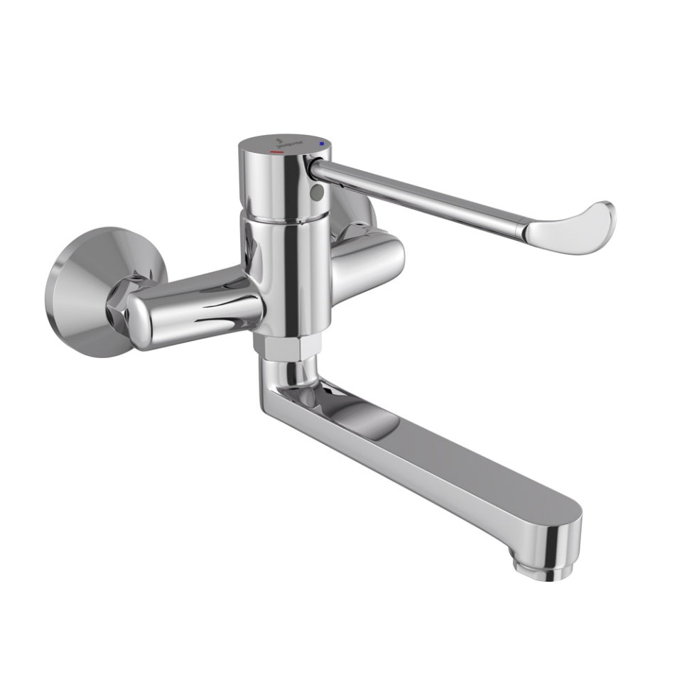 Jaquar Single Lever Surgical Purpose Elbow Action Sink Mixer (Wall Mounted) - Chrome FLP-CHR-5166PM-Medi Series-dealsplant