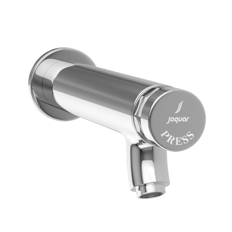 Jaquar Pressmatic Taps Bib Cock (Angular Shape) Auto Closing System PRS-CHR-037-Sensor Faucet-dealsplant