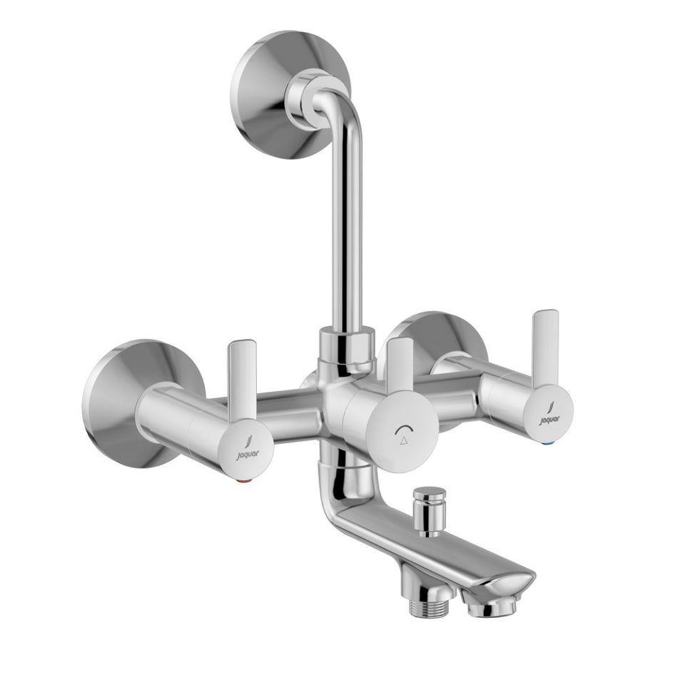 Jaquar Fusion Prime Wall Mixer 3-in-1 System - Chrome FUP-CHR-29281PM-Single Lever Basin Mixer-dealsplant