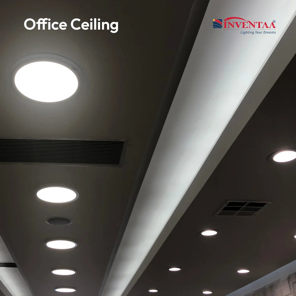 INVENTAA Titos LED Recessed Down Light – Round, IP20, 8W/15W/22W-Indoor Lighting-dealsplant