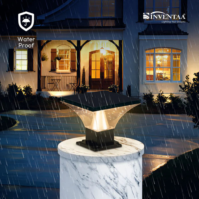 Inventaa Bloom 20W LED Outdoor Gate & Compound Light — Welcome Entrance Light with 1-Year Warranty