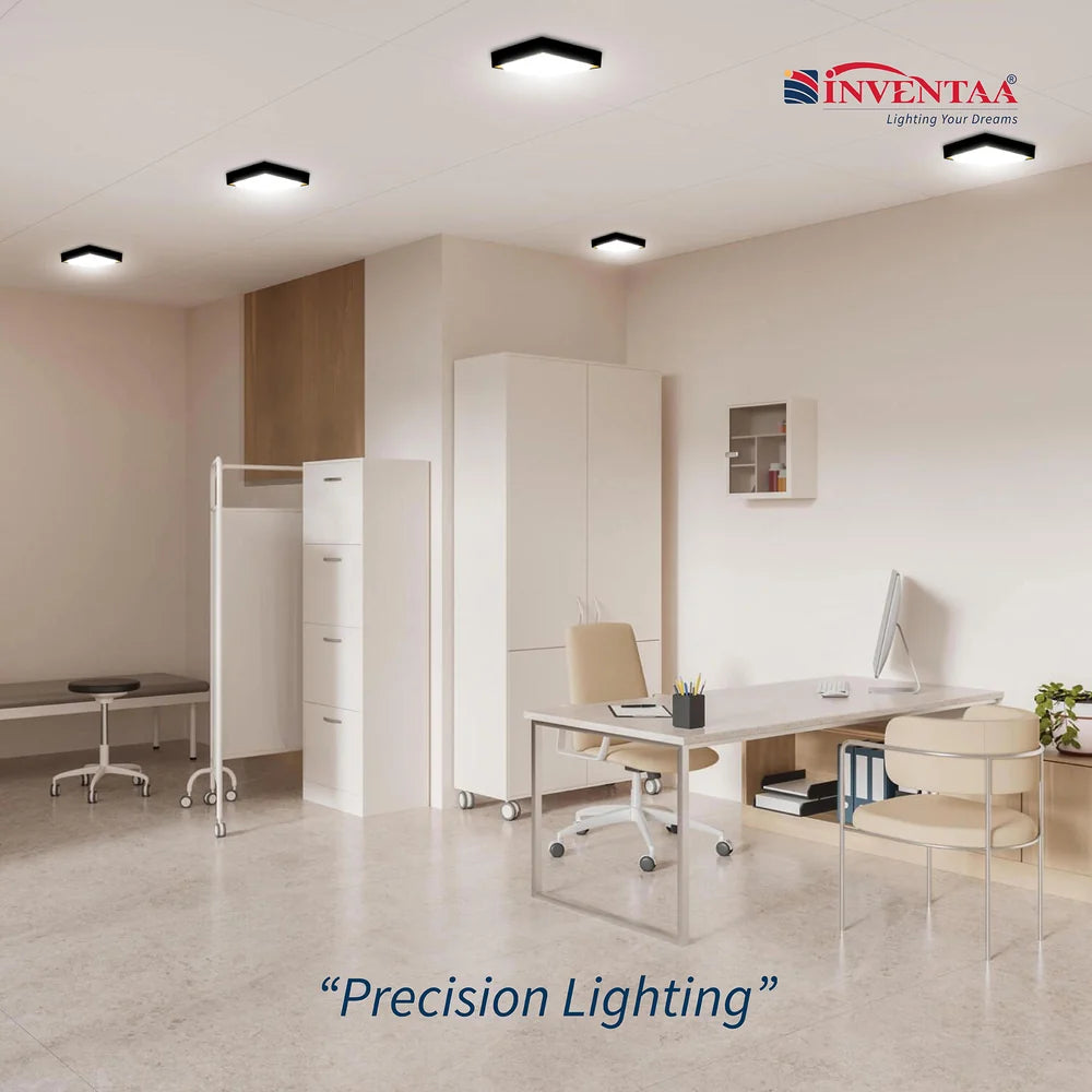 INVENTAA Tansy LED Surface Wall Light – 15W, Cool/Warm/Neutral-Indoor Lighting-dealsplant