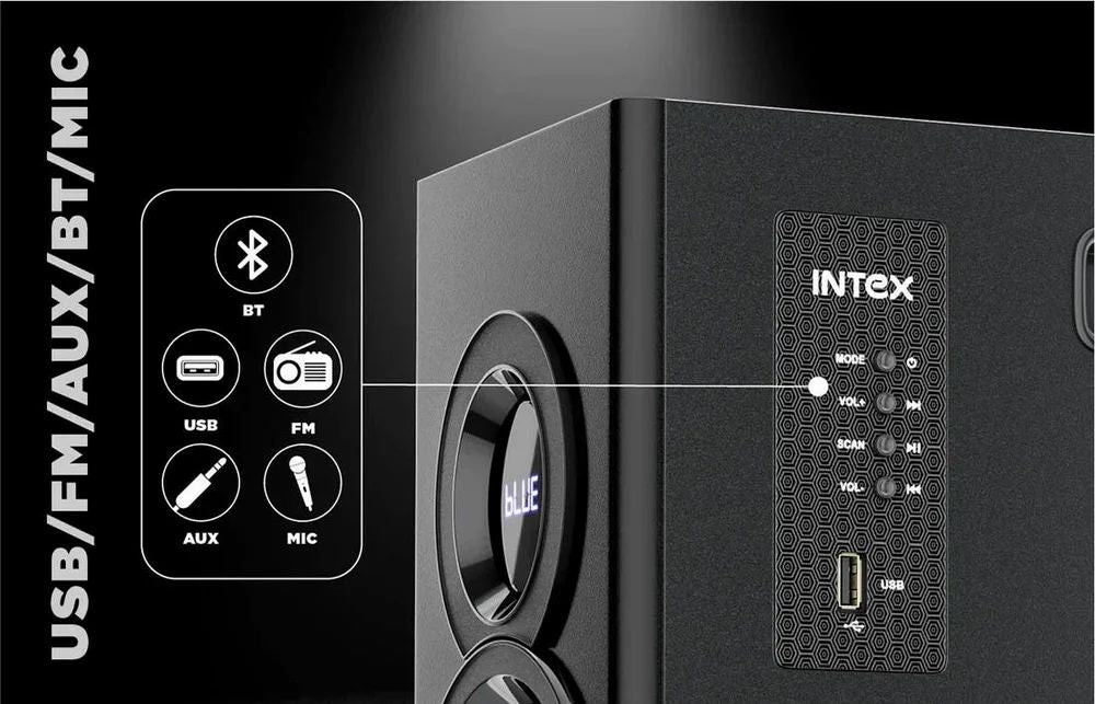 Intex TW 11803 FMUB 130W-Bluetooth Speakers-dealsplant