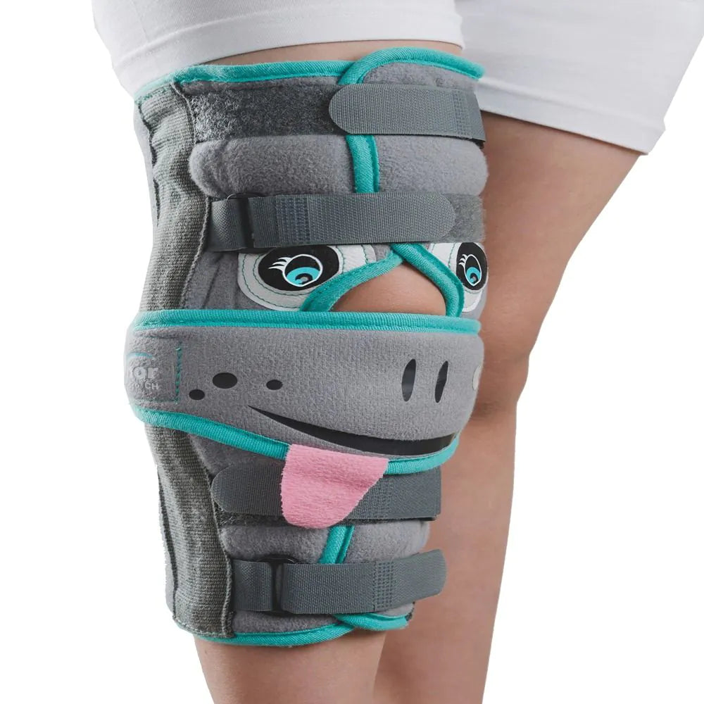 Tynor Knee Immobilizer, Grey, Child, D-44 CH-Health & Personal Care-dealsplant