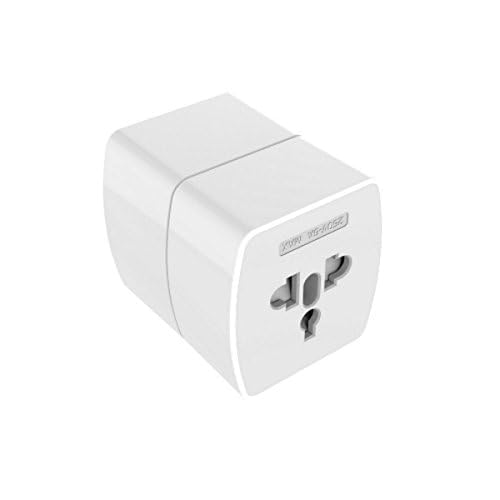 LDNIO Universal Plug 6A MAX Concise Fashion - Lightweight ABS V0 Travel Adapter with Silkworm Wing Design for World Travel-adapter-dealsplant