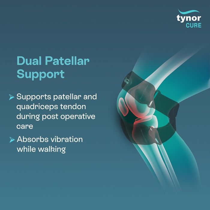 Tynor Dual Patellar Support D-55-Health & Personal Care-dealsplant