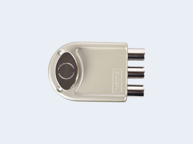 Europa 8113 Main Door Lock with Three Bolts; Common Reversible Latch Bolt for Inside/Outside Opening Doors-Door lock-dealsplant