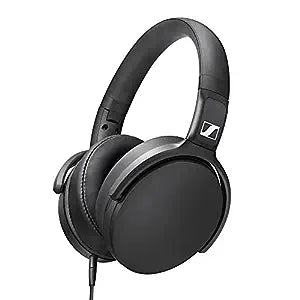 Sennheiser HD 400s Wired Over The Ear Headphone with Mic (Black)-Wired Earphone-dealsplant