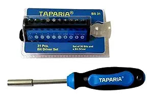 Taparia BS 31 1/4 in. Screw Driver Bit Set-Screw Driver Bit Set-dealsplant