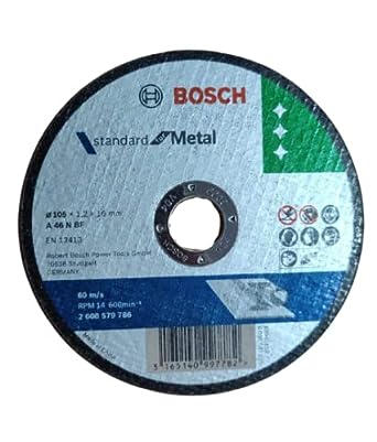 Bosch 2608619786 105x1.2x16mm Metal Cutting Wheel pack of 10-Metal Cutting Wheel-dealsplant