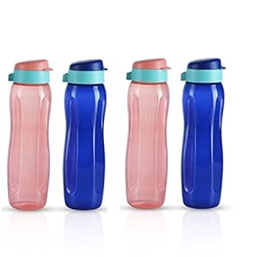 Tupperware Flip Top 750 ml Water Bottle Set Of 4-water bottle-dealsplant