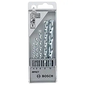 Bosch 2608590090 5pcs Masonry Drill Bit Set-Masonry Drill Bit Set-dealsplant