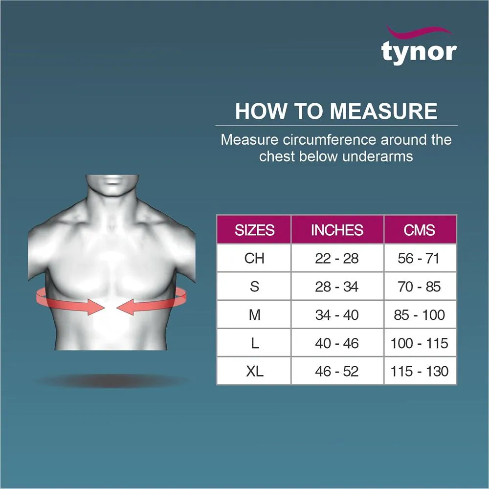 Tynor Clavicle Brace with Buckle, Grey, Child, 1 Unit C-05 CH-Health & Personal Care-dealsplant