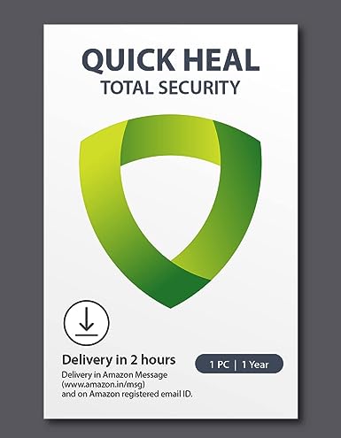 Quick Heal | Total Security | 1 User | 1 Year | Email Delivery in 2 hours - no CD-Internet Security-dealsplant