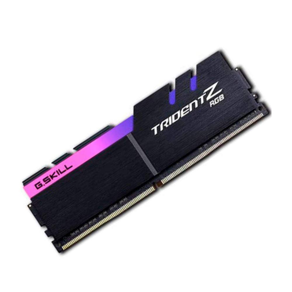 G.SKILL Trident Z RGB 16GB (1 * 16GB) DDR4 3200MHz CL16-18-18-38 1.35V Desktop Memory RAM - F4-3200C16S-16GTZR-Computer Desktop RAM-dealsplant