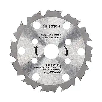 Bosch 2608644669 CoolteQ 110x1.6/1.0x20mm 12Teeth Circular Saw Blade-Circular Saw Blade-dealsplant