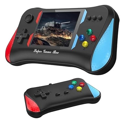 X7M Kids' 500-in-1 Retro Sup Portable Game Box with a 3.5-inch Large Screen and TV Support, a Portable Retro Gaming Console, and a Variety of Games Like Mario and Contra-VIDEOGAME-dealsplant