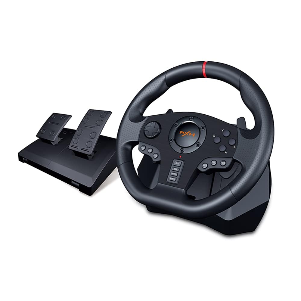 PXN V900 PC Racing Wheel, Universal Usb Car Sim 270/900 degree Race Steering Wheel with Pedals for PS3, PS4, Xbox, One, Nintendo Switch-VIDEOGAME-dealsplant