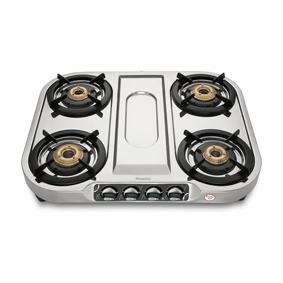 Preethi Shine SSSGS008 4Burners Gas Stove-GAS STOVE-dealsplant