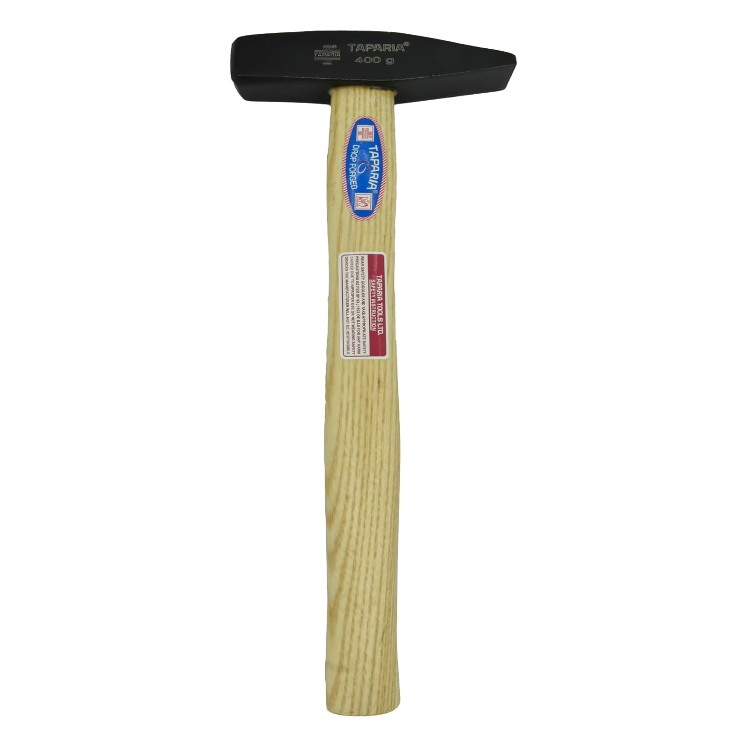 Taparia Machinist Hammer - MH 400 with wood Handle-Ball Pein Hammer-dealsplant