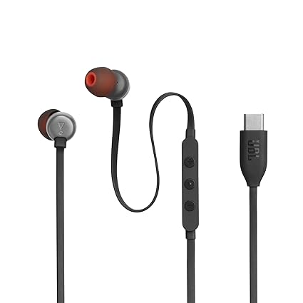 JBL Tune 310 Wired in-Ear Type C Headphones-Ear Headphones-dealsplant